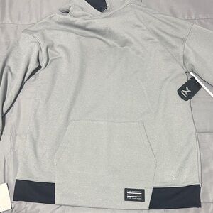 Xersion Charcoal and Black Hoodie